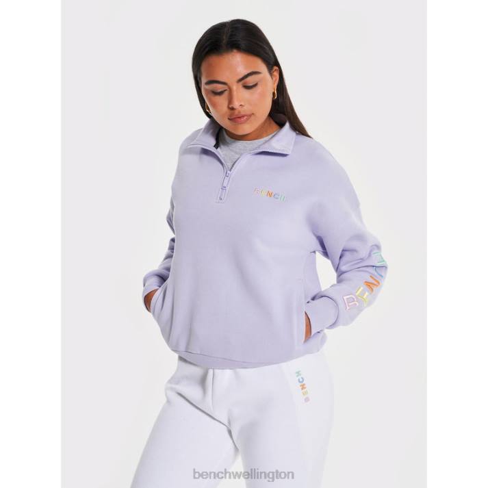 Bench Women Lilac JOBELLE Qtr Sweat Funnel 4860104