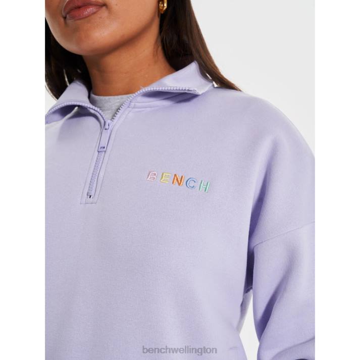 Bench Women Lilac JOBELLE Qtr Sweat Funnel 4860104
