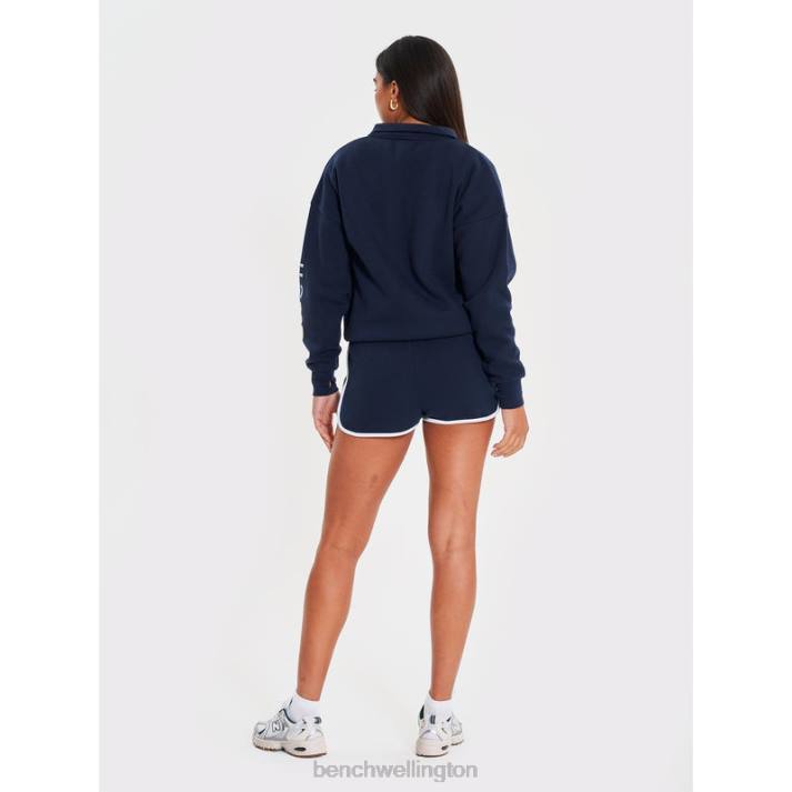 Bench Women Navy JOBELLE Qtr Sweat Funnel 4860101