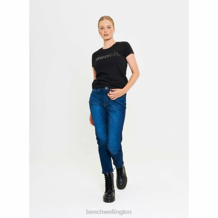 Bench Women Dark Blue Wash STEVIE Mom Jeans 4860116