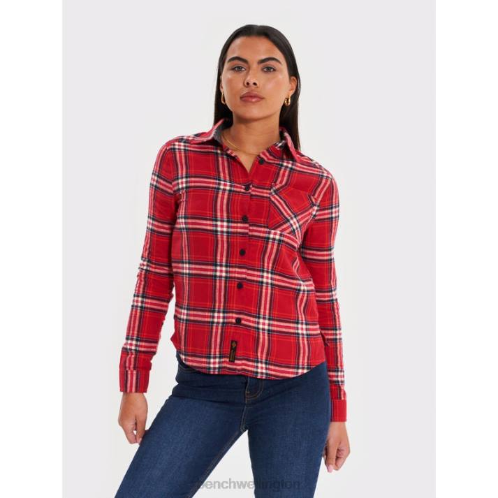 Bench Women Pink ELLAMAY Flannel Shirt 4860112