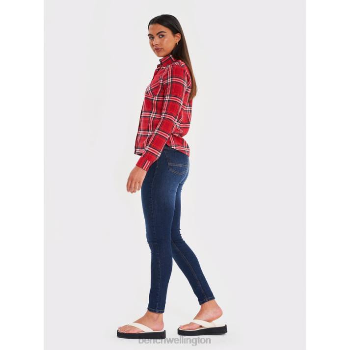 Bench Women Pink ELLAMAY Flannel Shirt 4860112