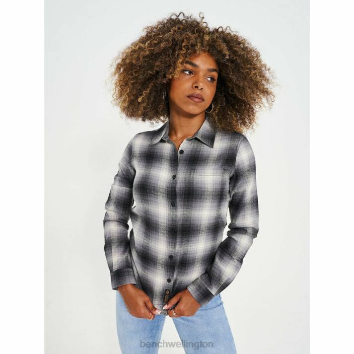 Bench Women Shadow Check CHEVIOTTI Flannel Shirt 4860113