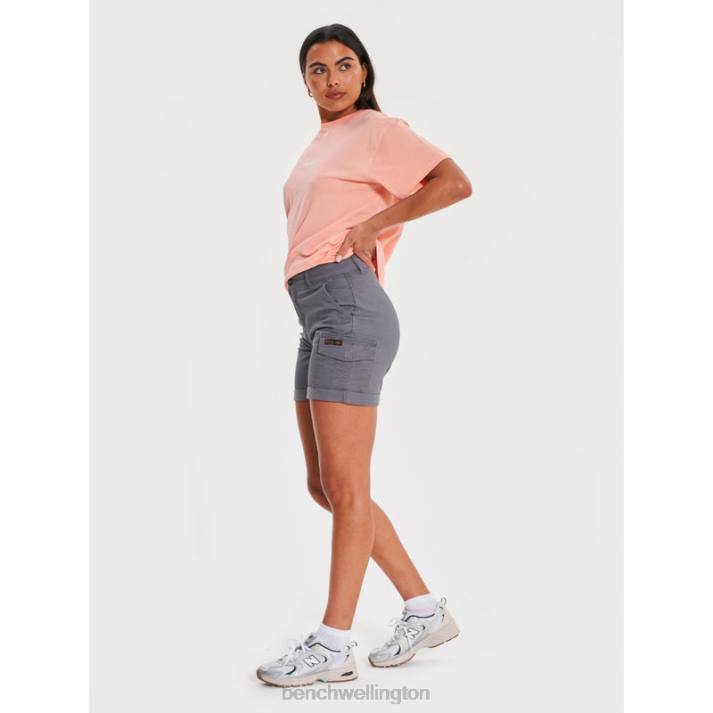 Bench Women Charcoal ASHLINE Combat Shorts 4860131
