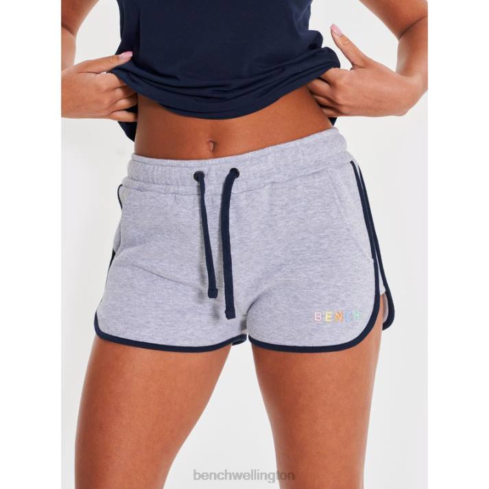 Bench Women Grey Marl STARLING Fleece Shorts 4860139