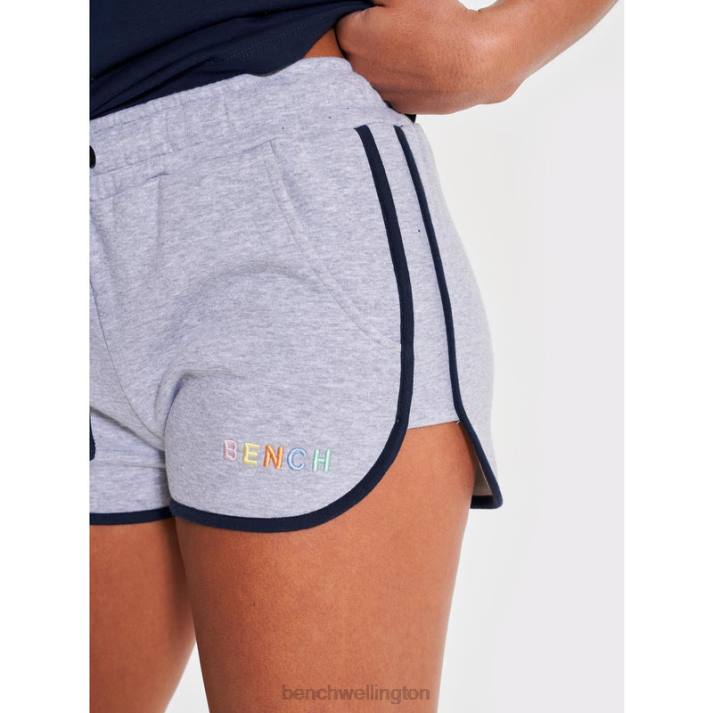 Bench Women Grey Marl STARLING Fleece Shorts 4860139