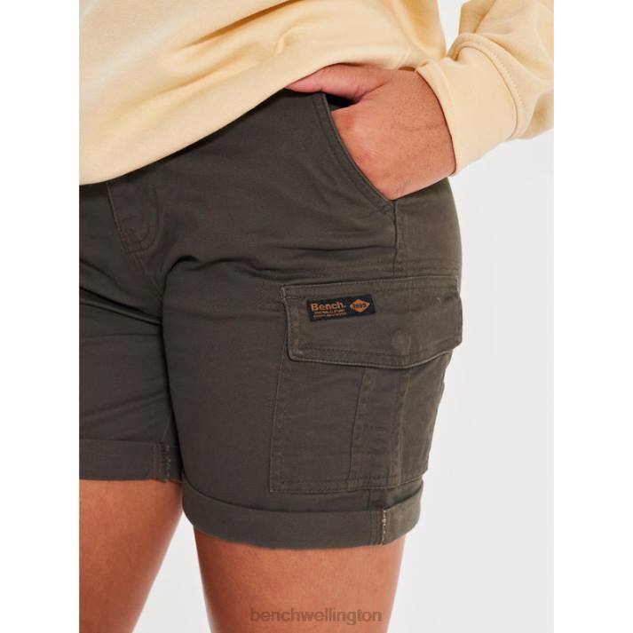 Bench Women Khaki ASHLINE Combat Shorts 4860134