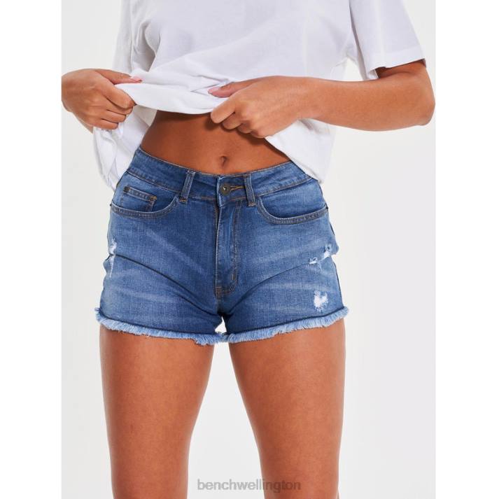 Bench Women Mid Blue LENA Denim Shorts 4860135