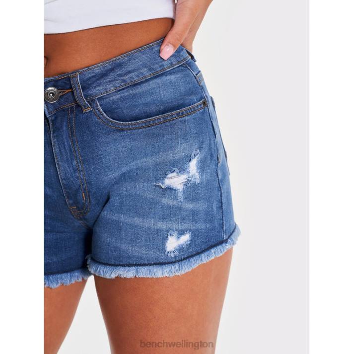 Bench Women Mid Blue LENA Denim Shorts 4860135