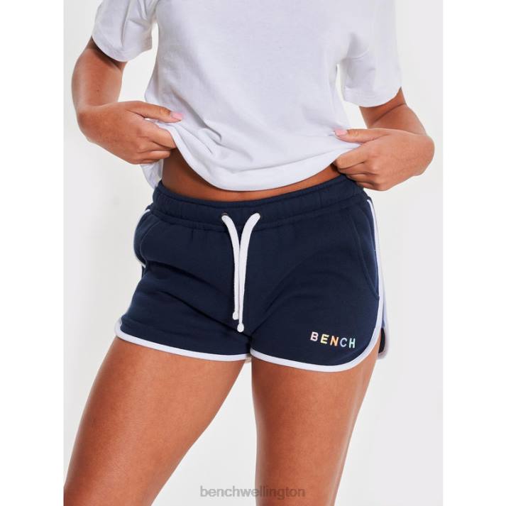 Bench Women Navy STARLING Fleece Shorts 4860137