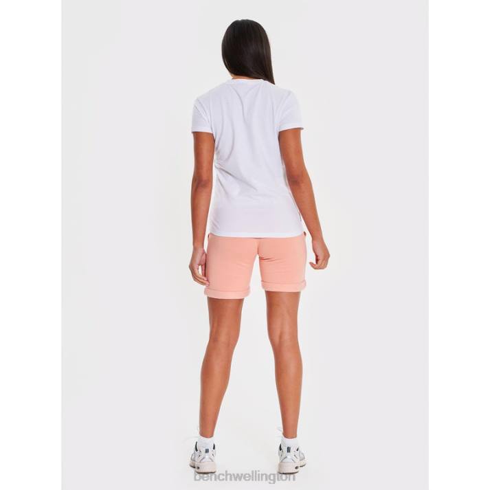 Bench Women White GALELLEA T-Shirt 486091