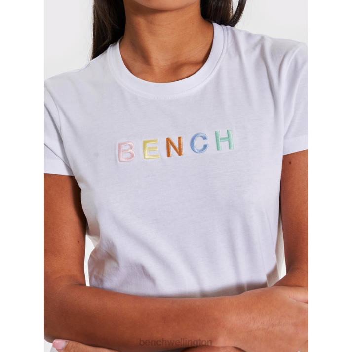 Bench Women White GALELLEA T-Shirt 486091
