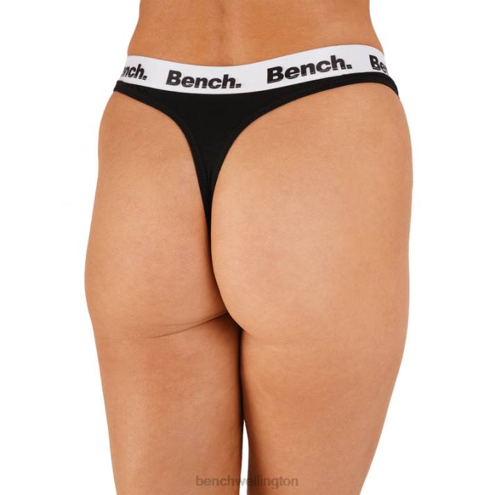 Bench Women Black SHANICE 3 Pack Thongs 4860145